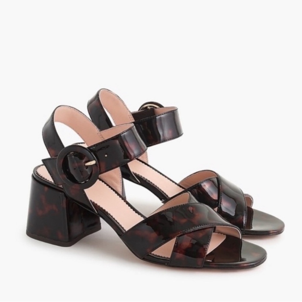 J. Crew Penny Sandal Toroise